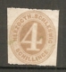 SCHLE - Yv. N° 24 Mi N°17   (o) ?  4 S Bistre  Sclleswig Cote  40 Euro  BE R   2 Scans - Schleswig-Holstein