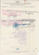 AEG ELECTRICITY COMPANY INVOICE, TRANSPARENT PAPER, EMPIRE COAT OF ARMS INK STAMP, 1936, GERMANY - Elektriciteit En Gas