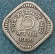 India 5 Naye Paise, 1959 Mintmark "♦" - Bombay -4063 - Inde