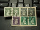 7 Timbres Turquie 1935 ANKARA - 1934-39 Sandjak D'Alexandrette & Hatay