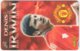 MALAYSIA A-564 Prepaid TimeCel - Sport, Soccer, Manchester United, Denis Irwin - Used - Maleisië