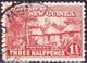 NEW GUINEA 1926 1.5d Orange-Vermilion SG126a FU - Papua New Guinea