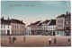 9961 Belgium, Iseghem Postcard Feldpost Military Mailed 1916: Groote Markt Square, Animated - Ichtegem