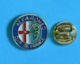 1 PIN'S  //  ** LOGO / ALFA-ROMEO / CLUB DE FRANCE ** - Alfa Romeo