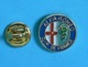 1 PIN'S  //  ** LOGO / ALFA-ROMEO / CLUB DE FRANCE ** - Alfa Romeo