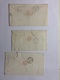 GB Victoria Penny Pink Prepaid Cover X 3 1874-77 Reading Duplex To Brighton - Covers & Documents