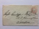 GB Victoria Penny Pink Prepaid Cover 1866 Dublin Duplex To London - Lettres & Documents