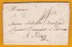 1784 - Marque Postale RHEIMS, Reims, Marne Sur Lettre Vers Sedan, Ardennes - Règne De Louis XVI - 1701-1800: Precursors XVIII