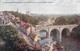 CARTE POSTALE ORIGINALE ANCIENNE COULEUR : KNARESBOROUGH THE NIDD VALLEY FROM CHURCH TOWER YORKSHIRE  ANGLETERRE - Autres & Non Classés