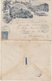 FRANCE : LETTRE ET COURRIER . A ENTETE DU Gd HOTEL DE PARIS . " LE BOURBOULE " . 1898 . - 1877-1920: Semi Modern Period