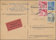 Nachlässe: 1900/1970 (ca.), Kleiner Aber Feiner Nachlaß Mit Vielen Besseren Briefen, Dabei Berlin Ro - Vrac (min 1000 Timbres)