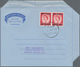 Bahrain: 1949/74 (ca.), Airletters: Privately Franked Forms (3) W. KGVI At The 6 A. Rate To USA Resp - Bahrein (1965-...)