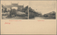 China: 1900/11, Picture Post Cards W. Lithos (12) With Views Mainly Of Peking Inc. Hotel Tallieu, Rw - Otros & Sin Clasificación