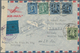 China - Flugpost: 1921 From, Comprehensive Collection With Ca.50 Airmail Covers, Comprising Early Fi - Sonstige & Ohne Zuordnung