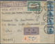 Delcampe - China - Flugpost: 1921 From, Comprehensive Collection With Ca.50 Airmail Covers, Comprising Early Fi - Sonstige & Ohne Zuordnung