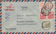 China - Volksrepublik: 1950, Tien An Men Covers (12): Air Mail To Germany (4) Inc. One Taxed, Used I - Otros & Sin Clasificación