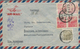 China - Volksrepublik: 1950, Tien An Men Covers (12): Air Mail To Germany (4) Inc. One Taxed, Used I - Andere & Zonder Classificatie