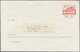 Delcampe - China - Volksrepublik - Ganzsachen: 1970/82, 8 F. Red Stationery Envelopes Used (28, Each Imprint-da - Postkaarten