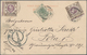 Hongkong: 1901/49, Ppc (4) And Covers (4) Inc. QV Used From CANTON, KEVII 4 C. On Ppc With Siemssen& - Otros & Sin Clasificación