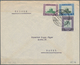 Delcampe - Jordanien: 1934/88 (ca.), Covers (17 Inc. FDC X3), Used Ppc (8 Inc. 1934 To Addis Abeba/Ethiopia), A - Jordania