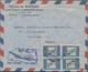 Jordanien: 1940/1961, Collection With Ca.50 Covers, Cards And Stationieries, Comprising Airmail Cove - Jordanië