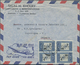 Jordanien: 1940/1961, Collection With Ca.50 Covers, Cards And Stationieries, Comprising Airmail Cove - Jordanien