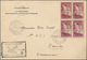 Kamerun: 1934/1942, Collection Of 35 Covers (incl. Five Incoming Mail), Main Value Philatelic Covers - Camerun (1960-...)