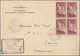 Kamerun: 1934/1942, Collection Of 35 Covers (incl. Five Incoming Mail), Main Value Philatelic Covers - Cameroon (1960-...)