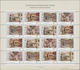 Macau: 1987/1990, Lot Of The Rare Minature Sheets MNH: 1987 Michel No. 569/572: Four Folded Sheets; - Gebruikt