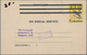 Singapur: 1875 - 1980, Accumulation Of Ca. 165 Post Forms, Telegrams, Receipts Etc., In Mixed Condit - Singapore (...-1959)