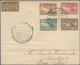 Thailand: 1925/1940, Attractive Group Of 6 Airmail Covers/cards, Comprising Early First Flights Roi - Tailandia