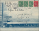 Alle Welt: 1854/1958 Ca., Group Of 23 Covers, Cards And Stationeries, Comprising Better Postal Histo - Colecciones (sin álbumes)