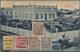 Alle Welt: 1900 - 1920 (ca.), Accumulation Of About 80 Picture Postcards Worldwide, Some Franked On - Collections (without Album)