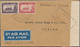 Flugpost Übersee: 1929/1946, ASIA, Attractive Lot With 17 Airmail Covers From Various Countries, Com - Otros & Sin Clasificación