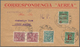 Delcampe - Flugpost Alle Welt: 1909/1940, Very Comprehensive Collection With Ca.160 Airmail Covers/cards, Compr - Sonstige & Ohne Zuordnung