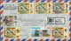 Thematik: Tiere-Schmetterlinge / Animals-butterflies: 1950/2000 (ca.), Holding Of Apprx. 500+ Covers - Schmetterlinge