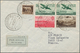 Italien: 1927/1940, AIRMAIL, Lot Of Eight Flight Covers/cards, Mainly First/special Flights: 1.2.192 - Verzamelingen