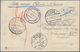 Delcampe - Italien: 1927/1940, AIRMAIL, Lot Of Eight Flight Covers/cards, Mainly First/special Flights: 1.2.192 - Sammlungen