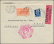 Italien: 1939/1945, Censored Letters And Cards To And From Italy In Total Appr. 52 Items, 13 Of Them - Colecciones