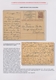 Italien: 1944/1945, Italian Political Refugees In Switzerland, Specialised Collection Of Covers/card - Verzamelingen