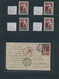 Delcampe - Lettland: 1868/1941, Deeply Specialised Collection In Eight Binders, Comprising Stamps And Especiall - Letonia