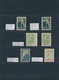 Delcampe - Lettland: 1868/1941, Deeply Specialised Collection In Eight Binders, Comprising Stamps And Especiall - Letland