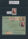 Delcampe - Lettland: 1868/1941, Deeply Specialised Collection In Eight Binders, Comprising Stamps And Especiall - Letonia
