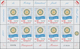 Monaco: 2005, 0.55, 0.70 € Rotary, 770 Complete Sheets Per Issue With 7.700 Sets Mint Never Hinged. - Gebruikt