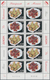 Monaco: 2005, 2 X 0.55 €, 2 X 0.55 € Europa: Gastronomy/Food, 3.040 Complete Sheets With 7.600 Sets - Usados
