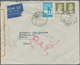 Schweden: 1936/1949, Approx. 38 Flight Covers To And From Sweden Including Parts Of A Crashcover Fro - Brieven En Documenten