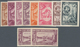 Spanien: 1930, Ibero-American Exhibition In Sevilla Large Lot With About 2.500 Stamps In 30 Differen - Usados