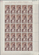 Spanien: 1962/1978, Stock Of MNH Stamps, Often In Sheets And Parts Of Sheets, In Quantities From 50 - Gebraucht