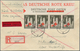 Deutsche Besetzung II. WK: 1939/1944, Vielseitiger Bestand Von Einigen Hundert Briefen, Karten Und G - Ocupación 1938 – 45