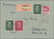 Deutschland: 1844/1954, Partie Von Ca. 50 Briefen Und Karten Mit Etwas Vorkrieg Und Hauptwert Ab 194 - Sammlungen